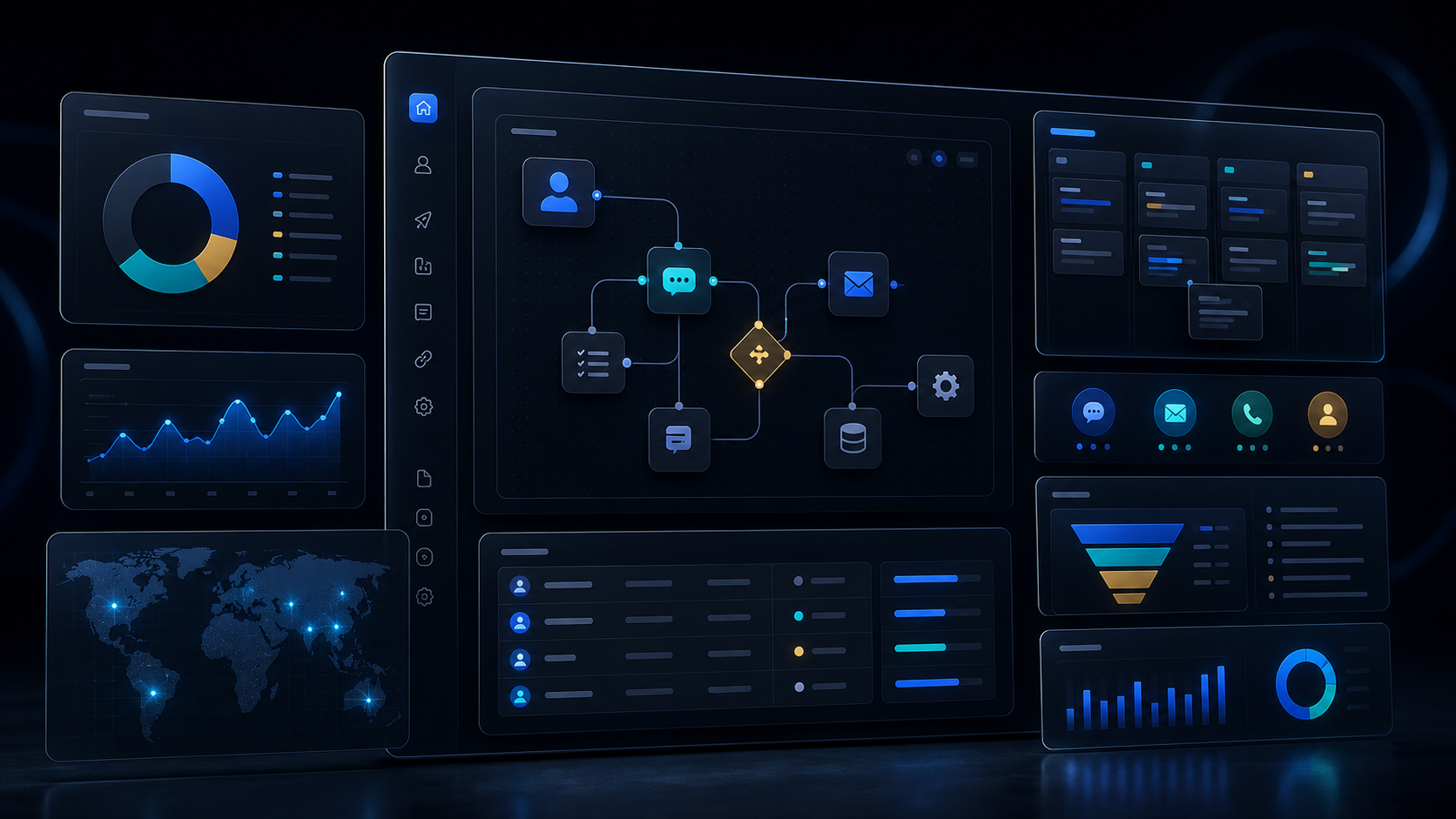 systems dashboard ai